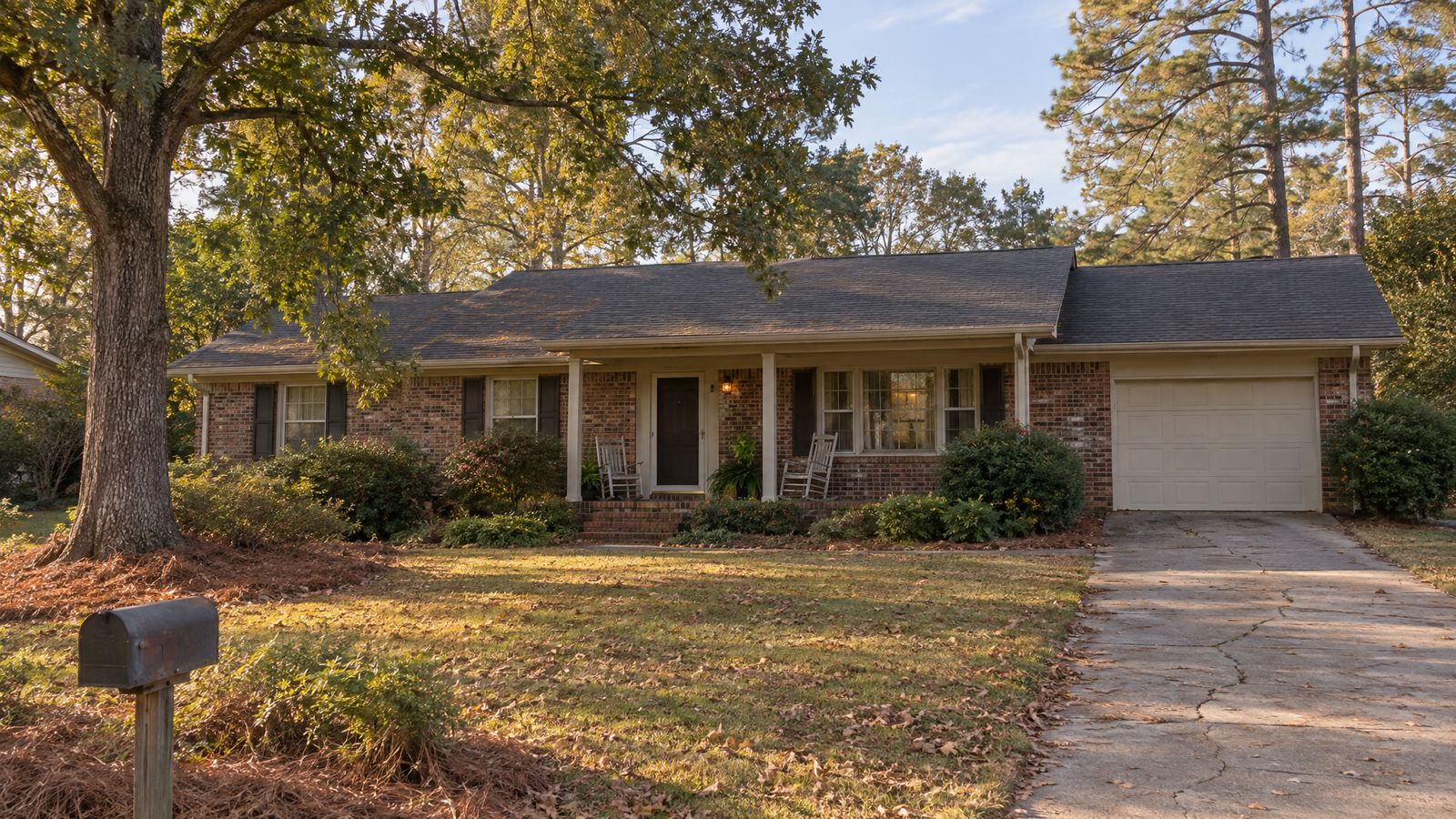 A lived-in family home in Georgia